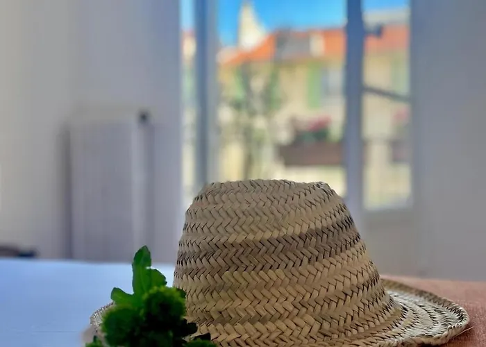 Un Cocon En Centre De 2 Personnes דירה ניס